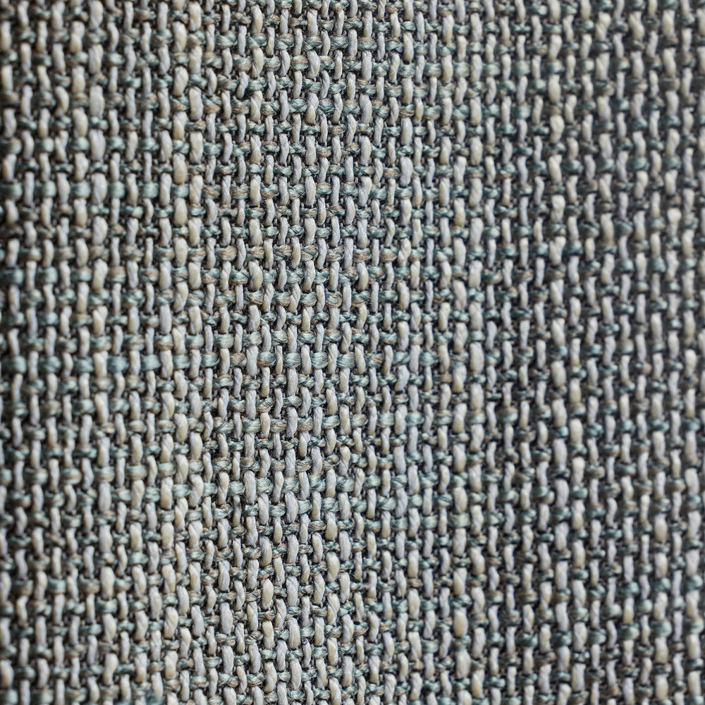 Rideau à Œillets Argentés NATALI - Jacquard Céladon Chiné, Mélange de Fibres pour Durabilité Exceptionnelle - 5