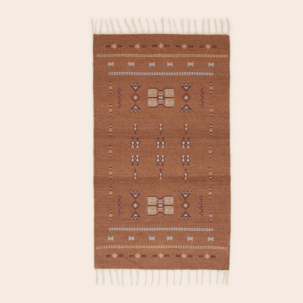 Tapis de sol ARSALANE brun - 10