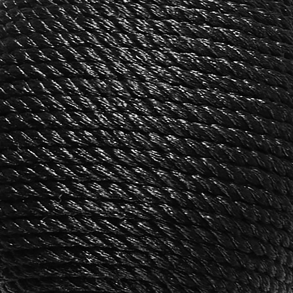Embrasse MOANA noir en coton tressé avec nœuds - 5